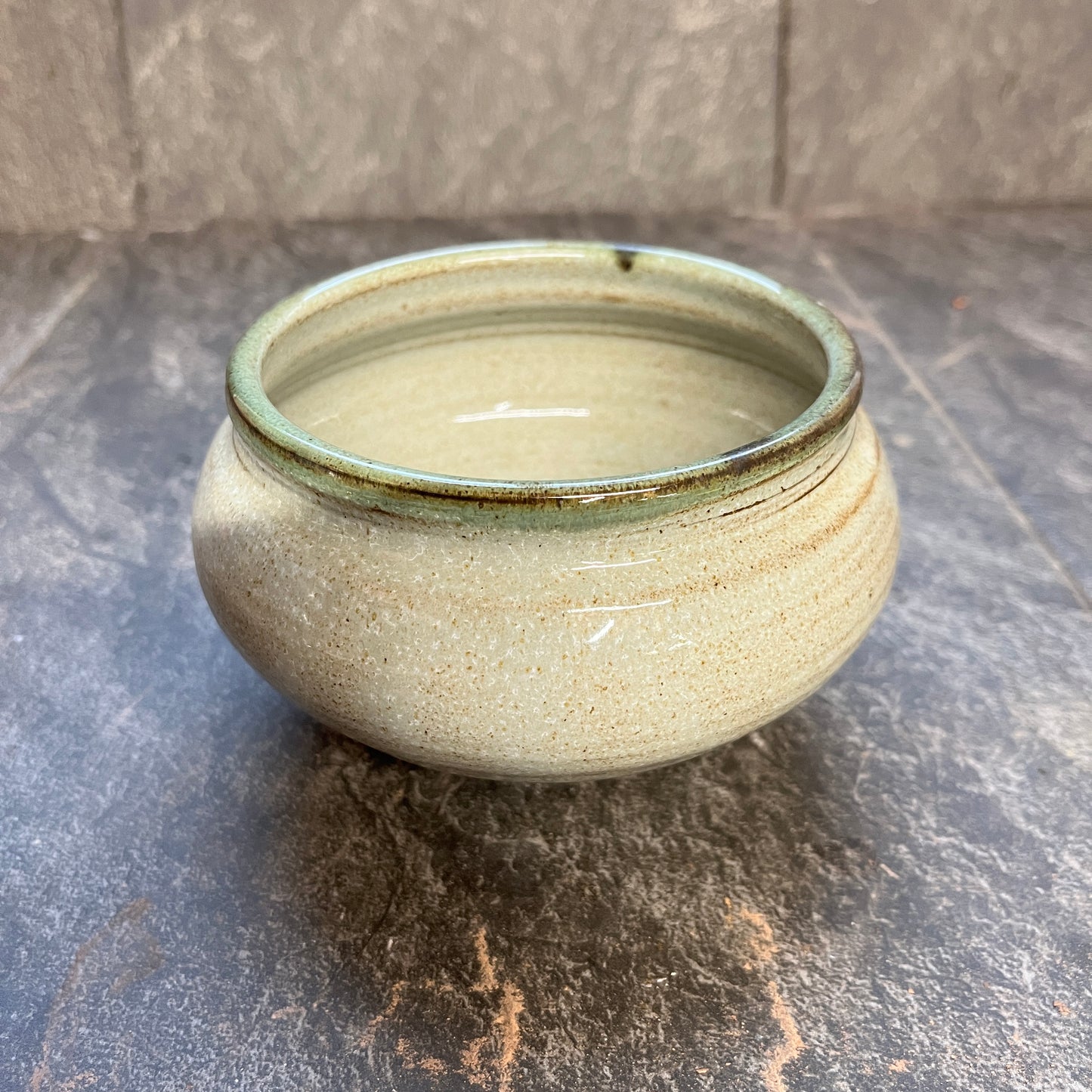 Sage Grey soup bowl