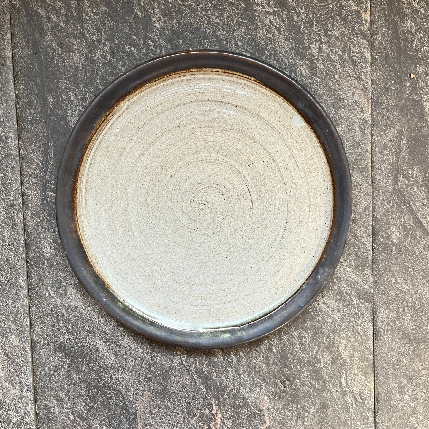 Sage Grey lunch plate
