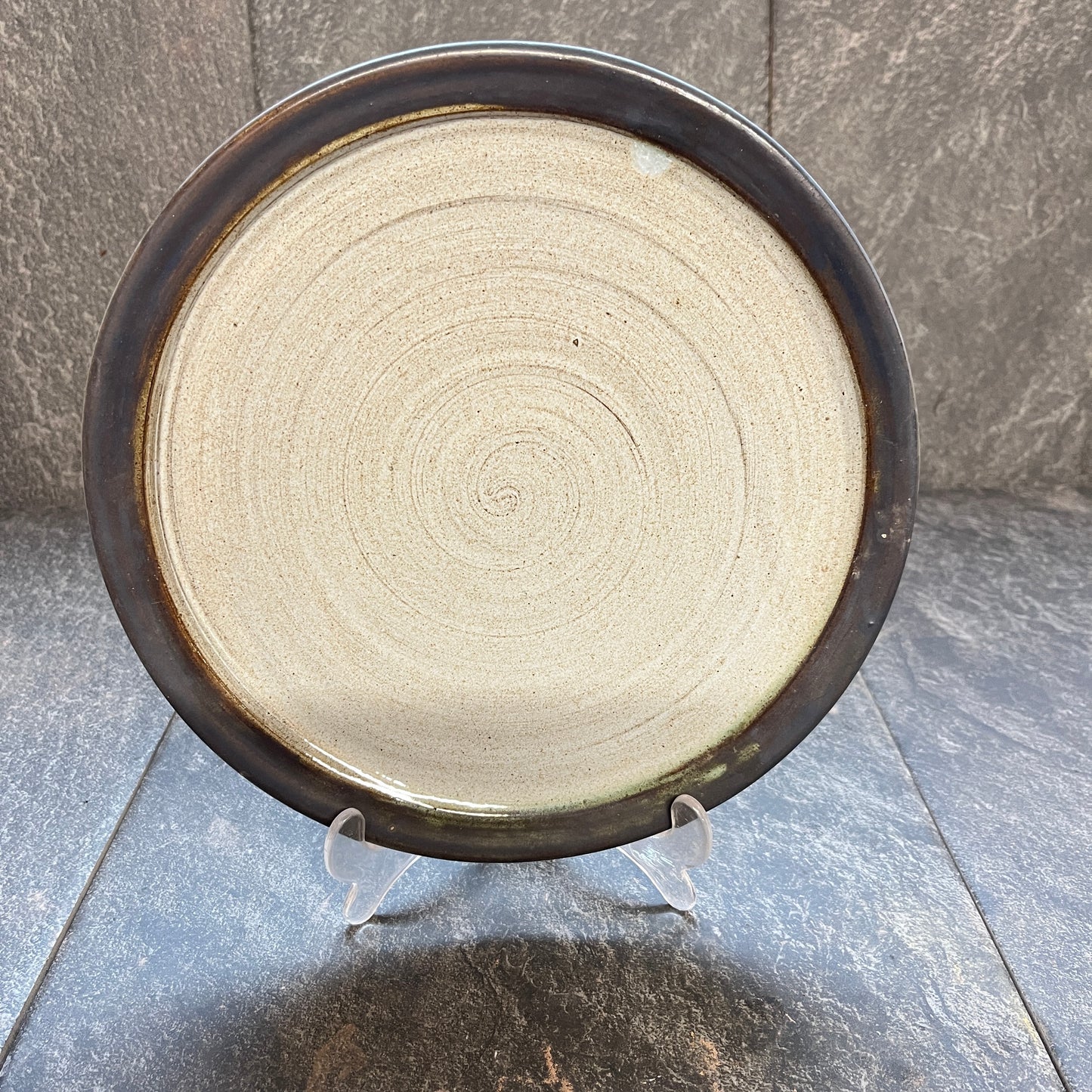 Sage Grey lunch plate