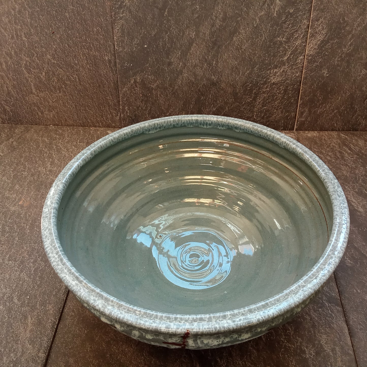 Ridged Serving Bowl