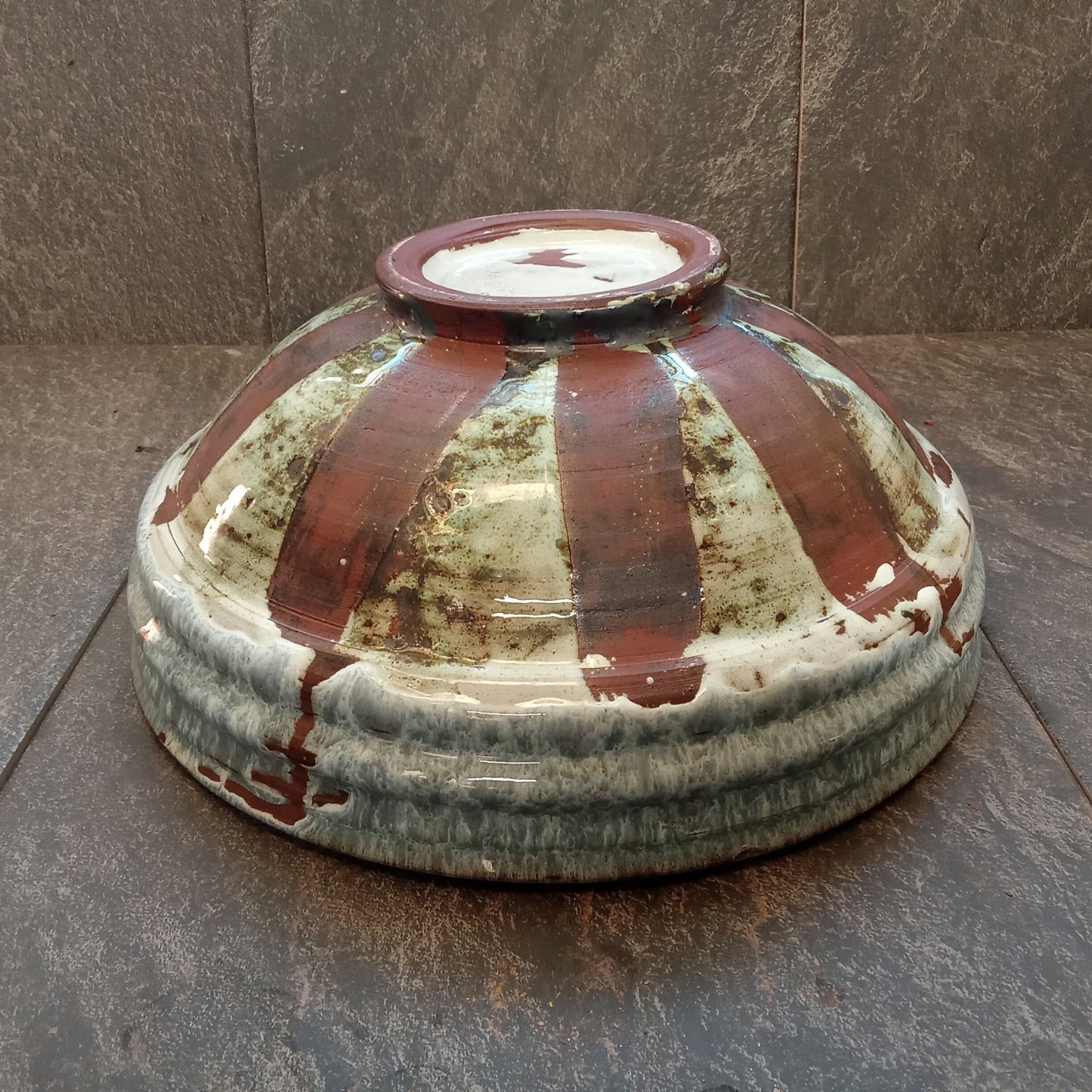 Ridged Serving Bowl