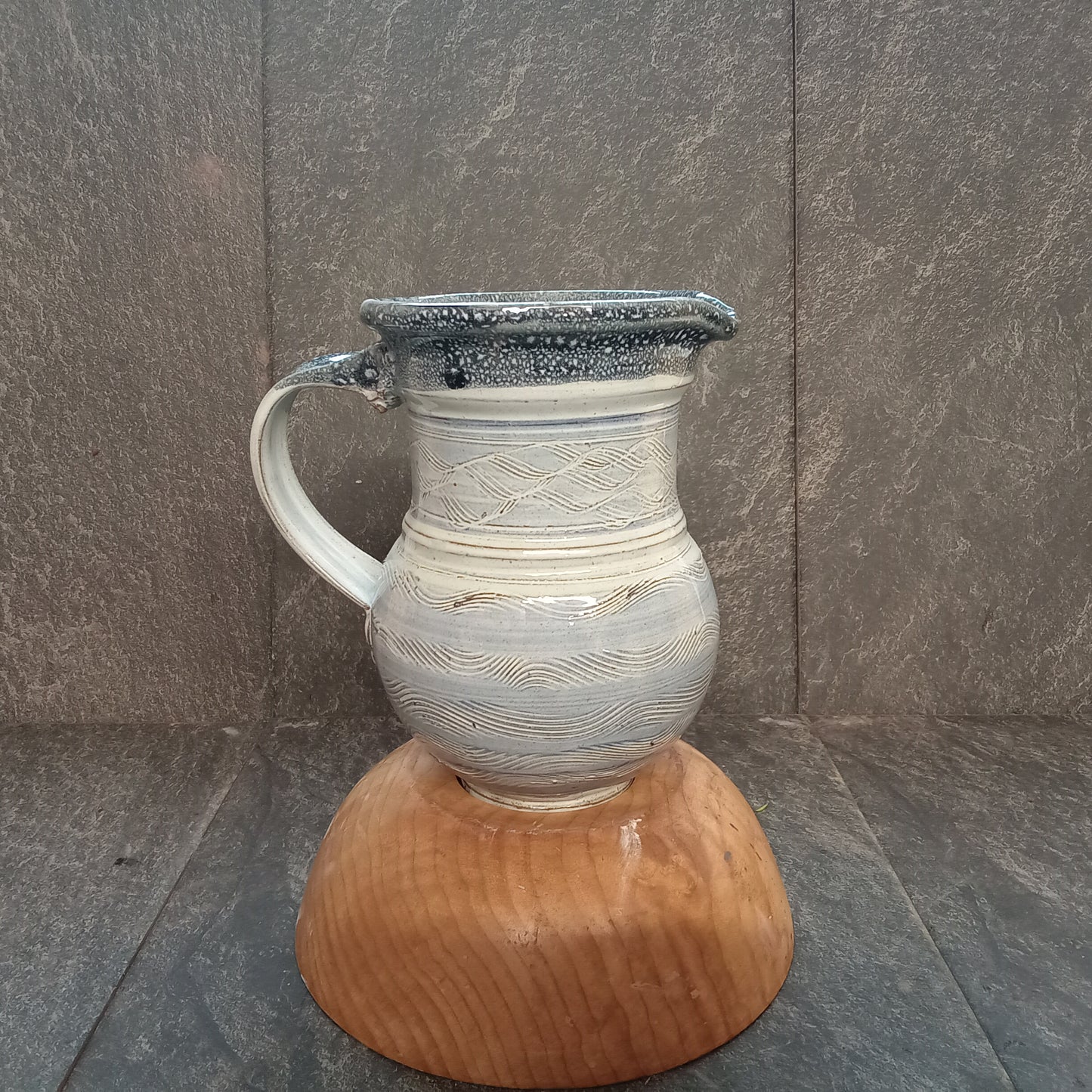 Viking Sea pitcher with star topper