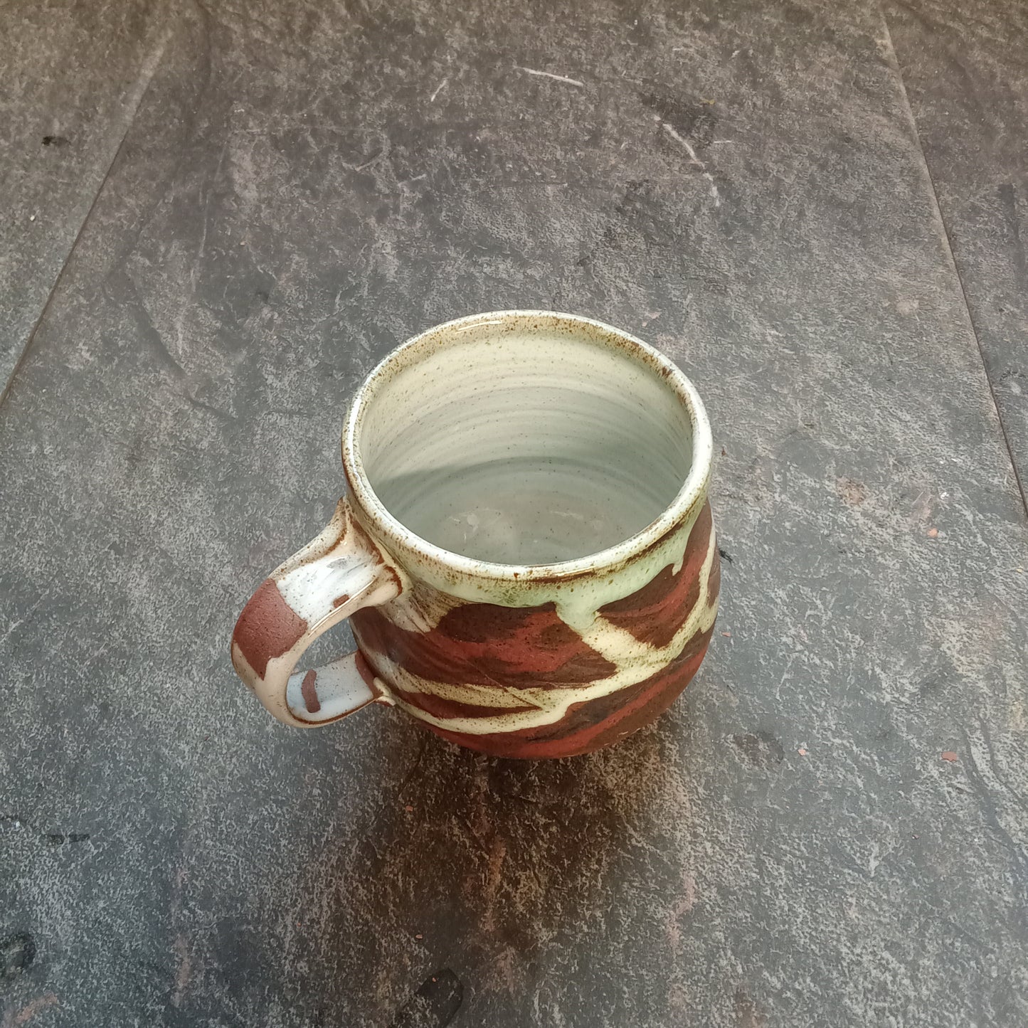 Kelp poppy head mug