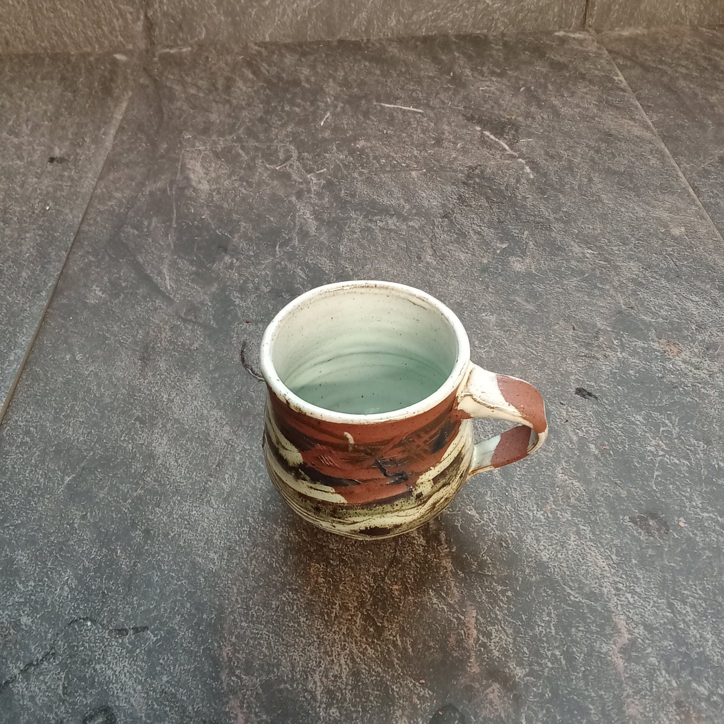Kelp poppy head espresso mugs
