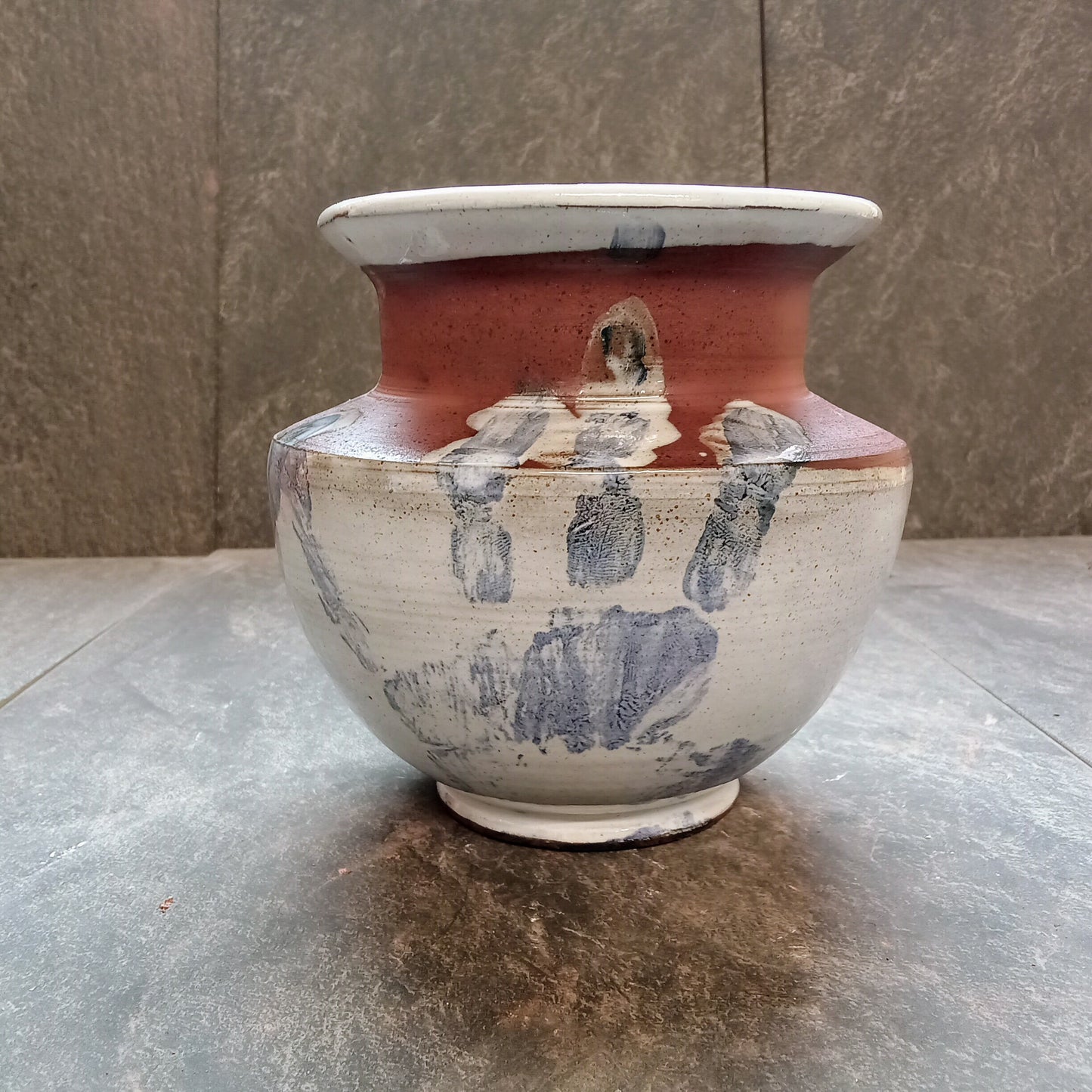 Ethereal White Hand Vase