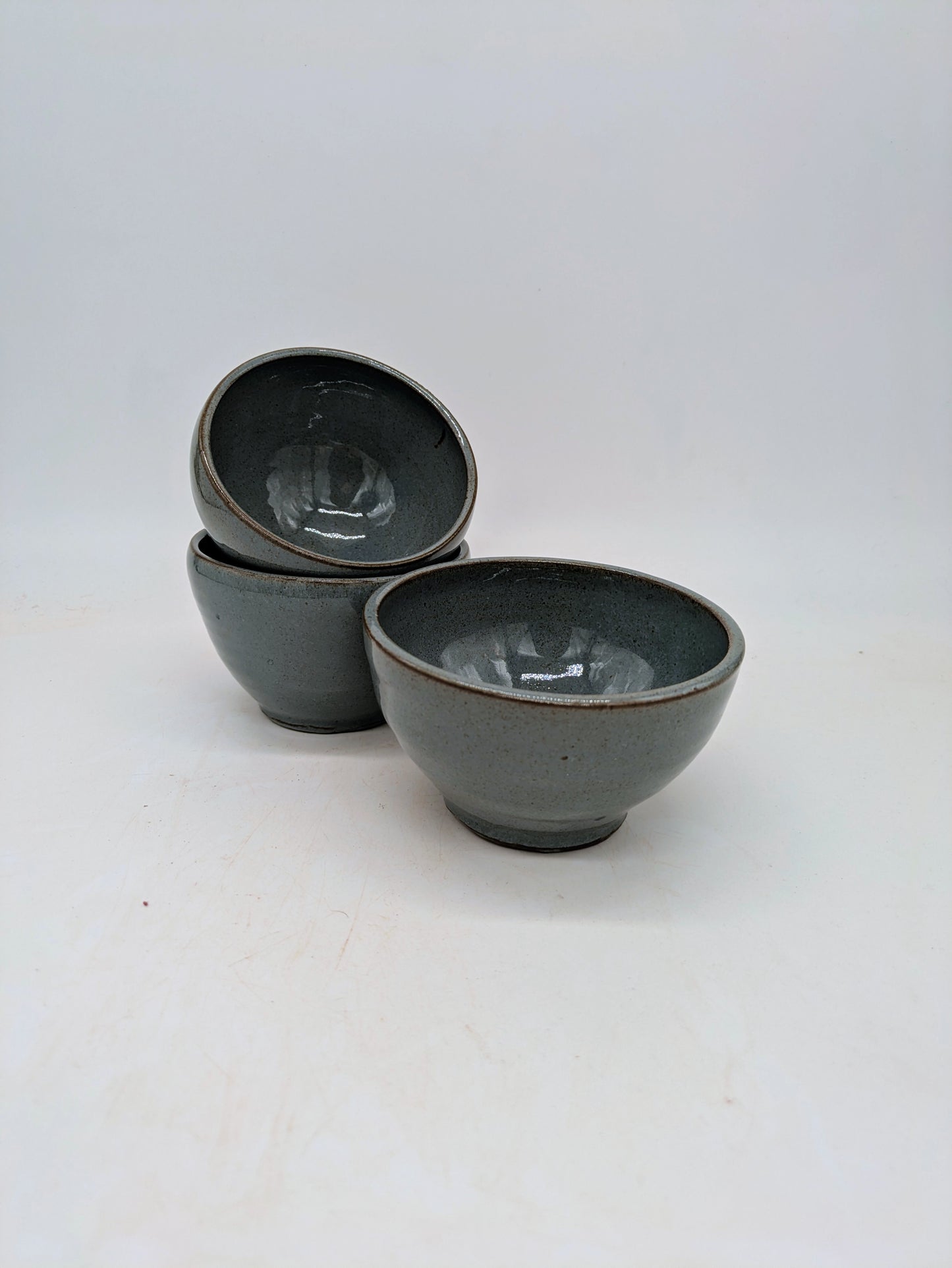 Raw Tea Bowl, Blue.