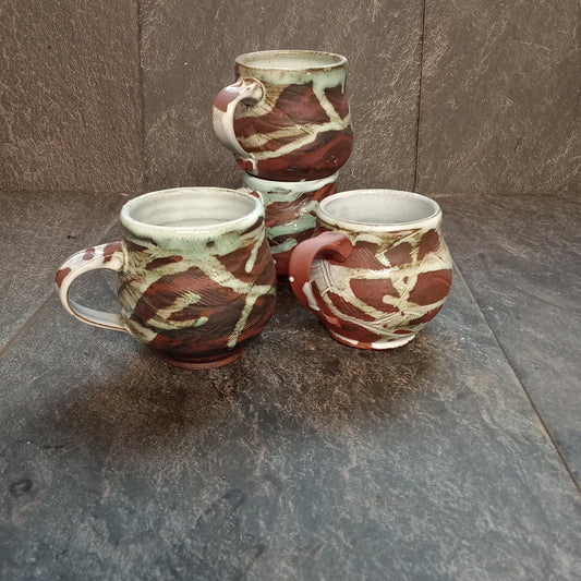 Kelp poppy head mug