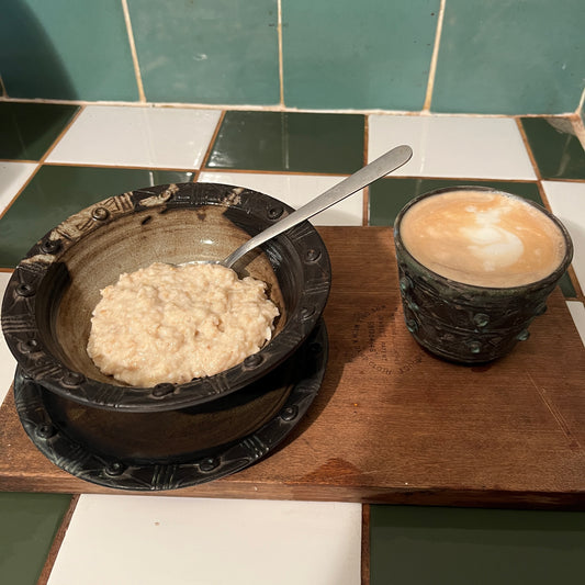Breakfast Set, Neolithic Grooveware