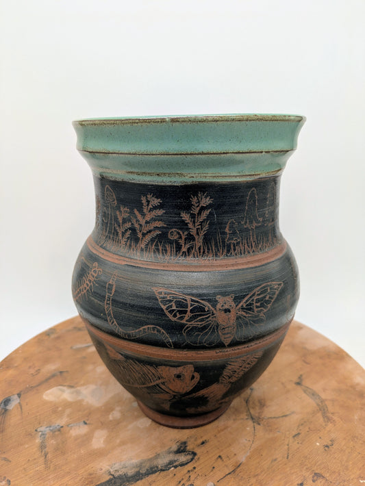 Nature in layers, Vase