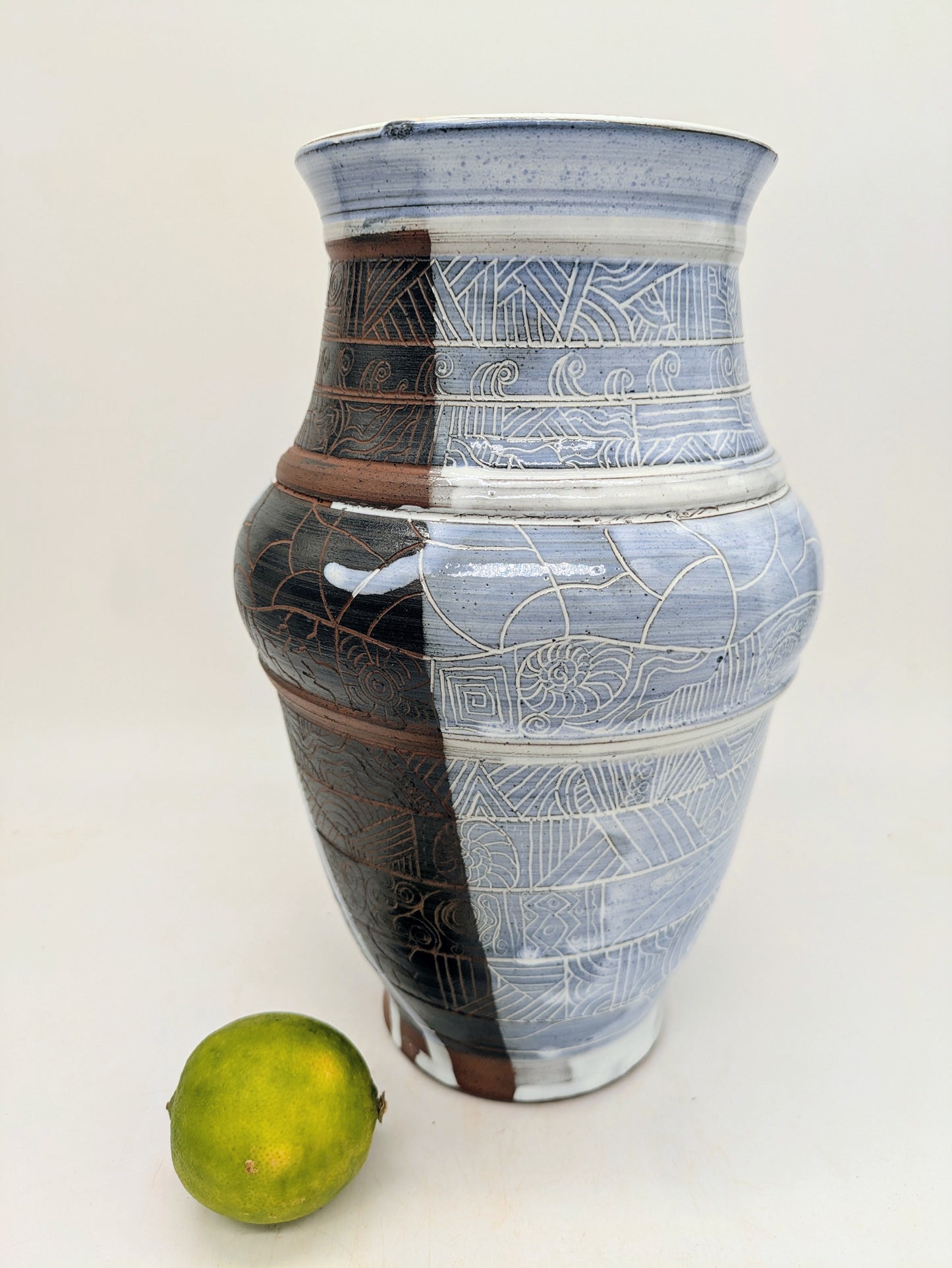 Tall Weasel Vase 1