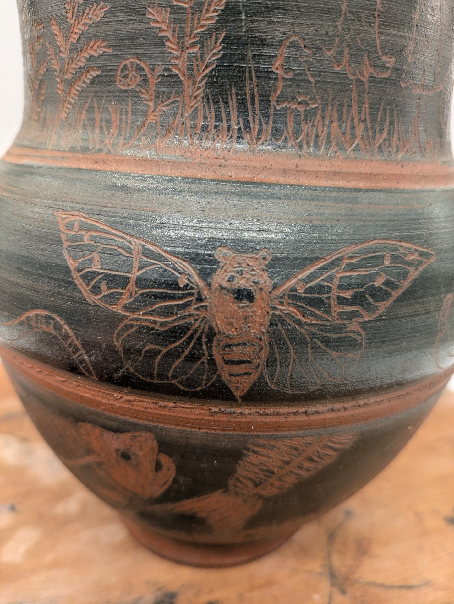Nature in layers, Vase