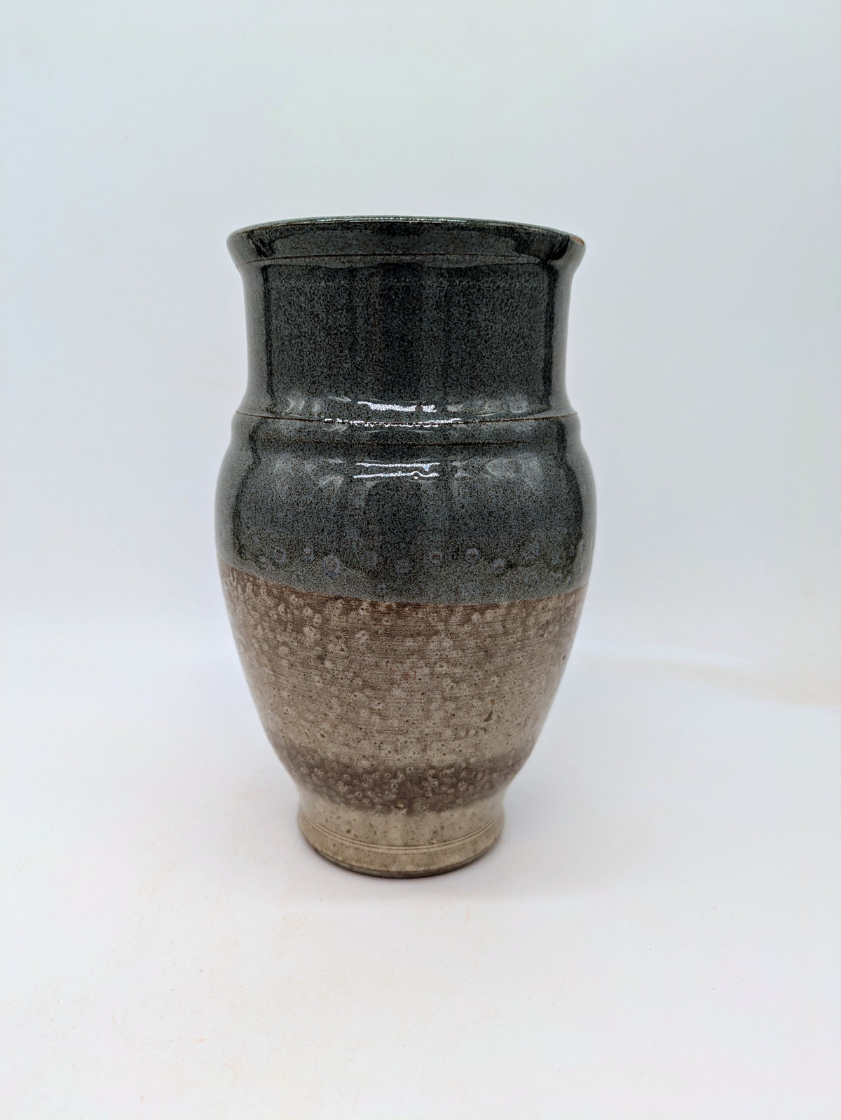Latte and Green Vase