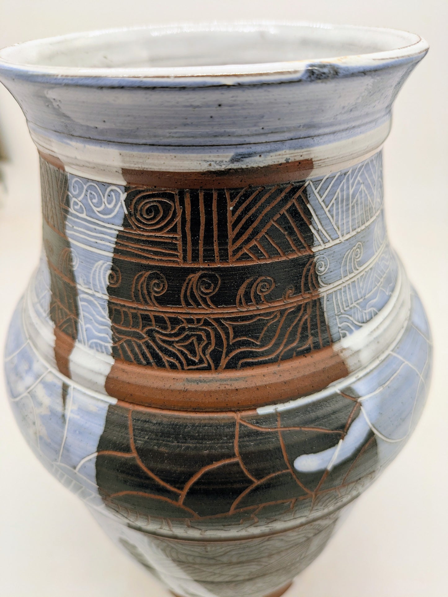 Tall Weasel Vase 1