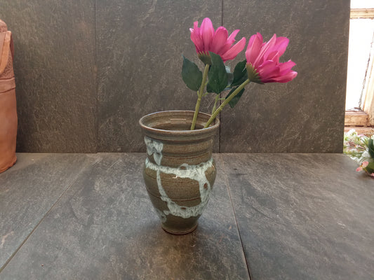 Pentland Sky grooved vase