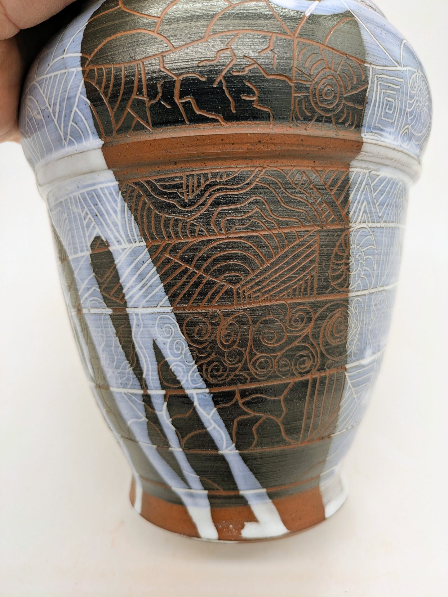 Tall Weasel Vase 1
