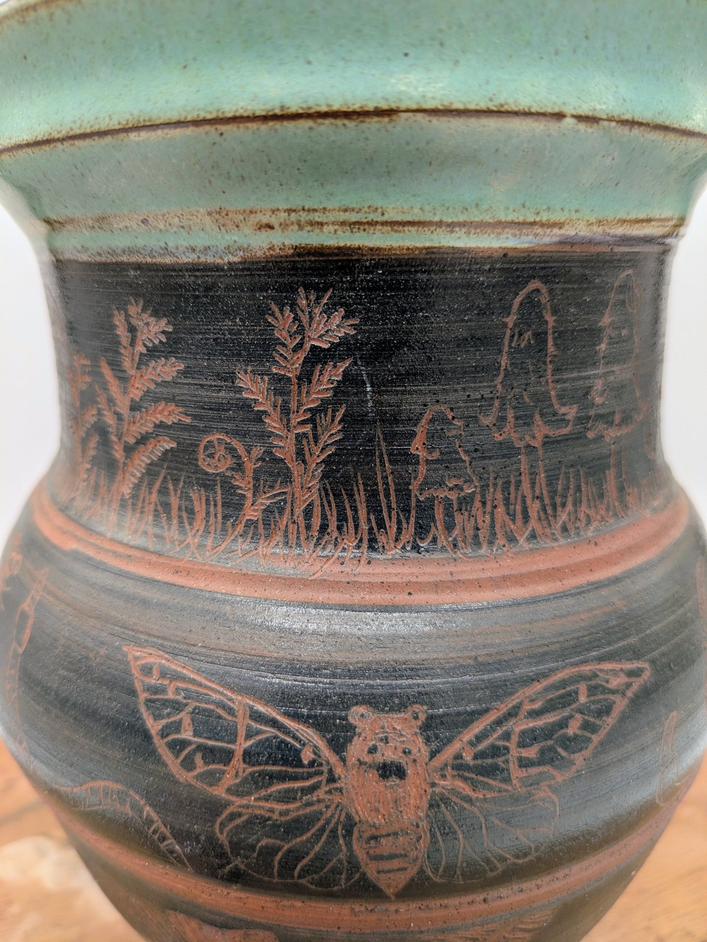 Nature in layers, Vase