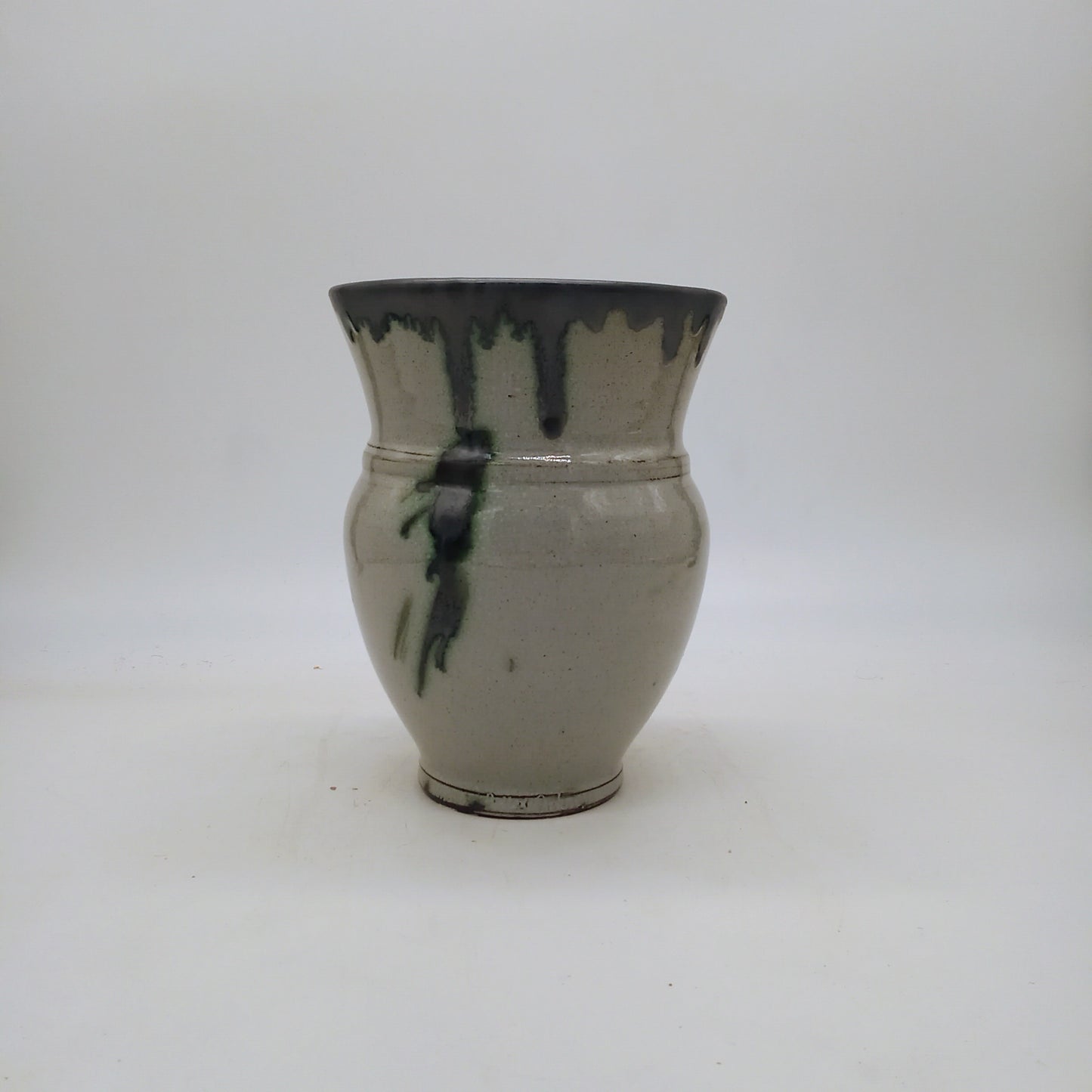 Sage Drip Vase