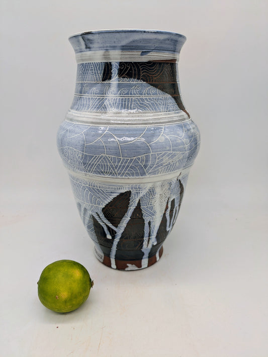 Tall Weasel Vase 1