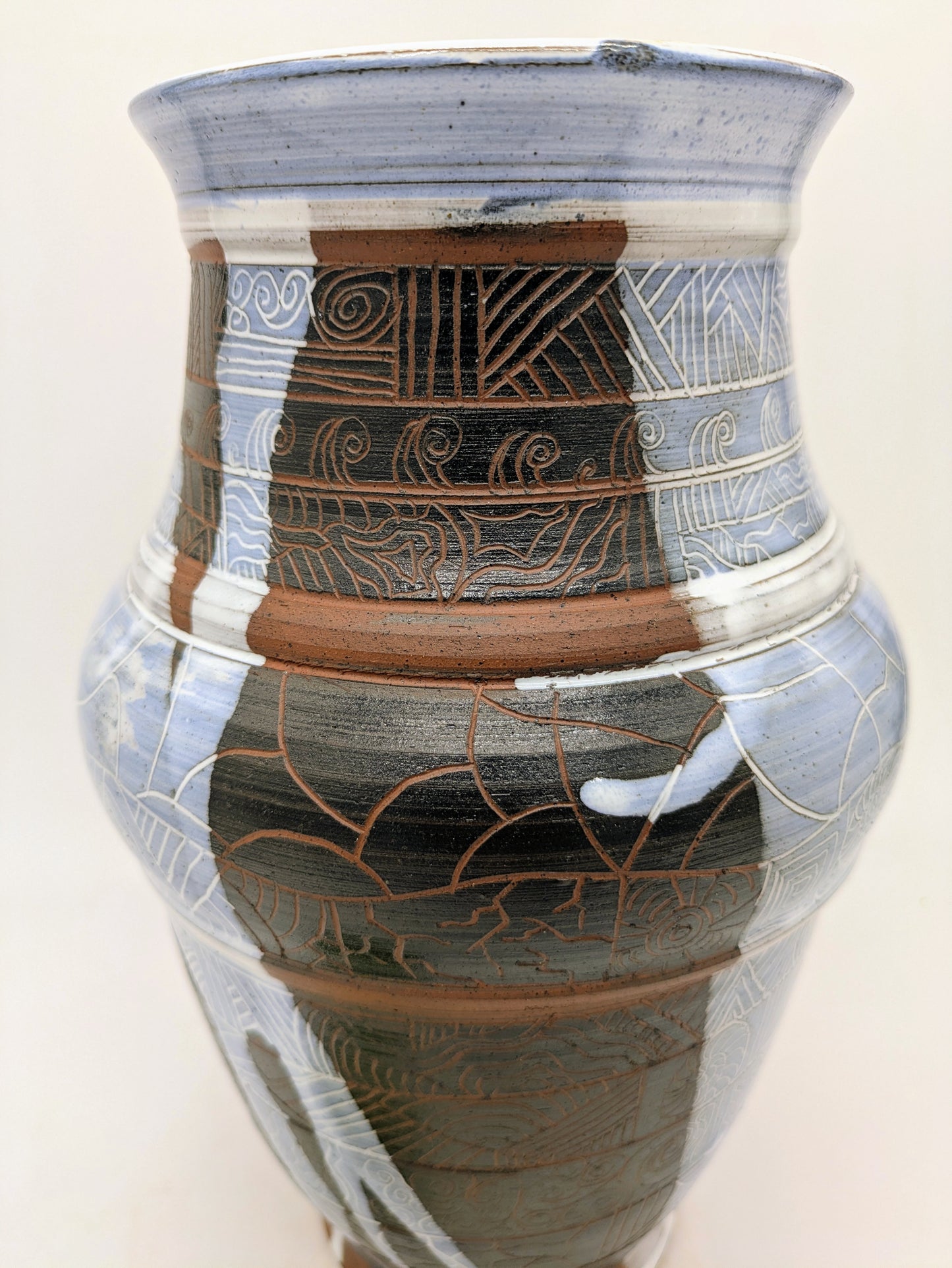 Tall Weasel Vase 1
