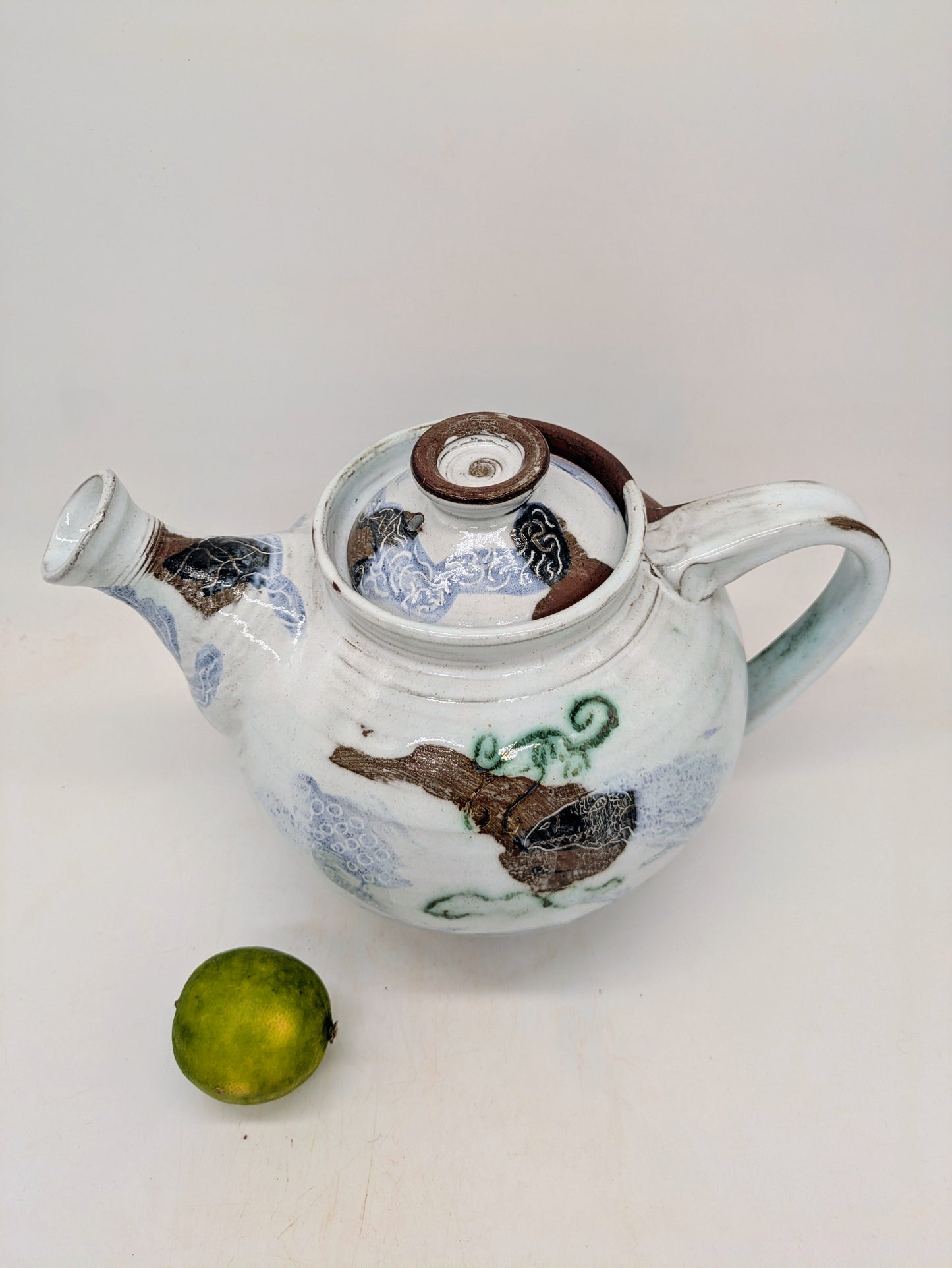 Cloud Gazing large teapot