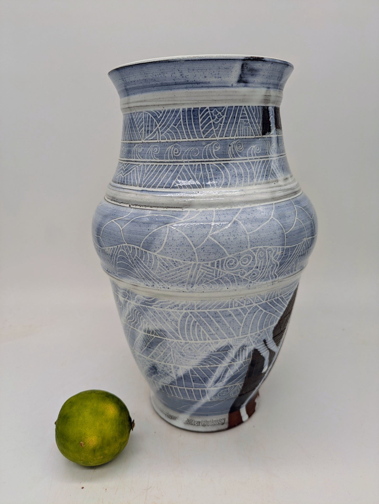 Tall Weasel Vase 1